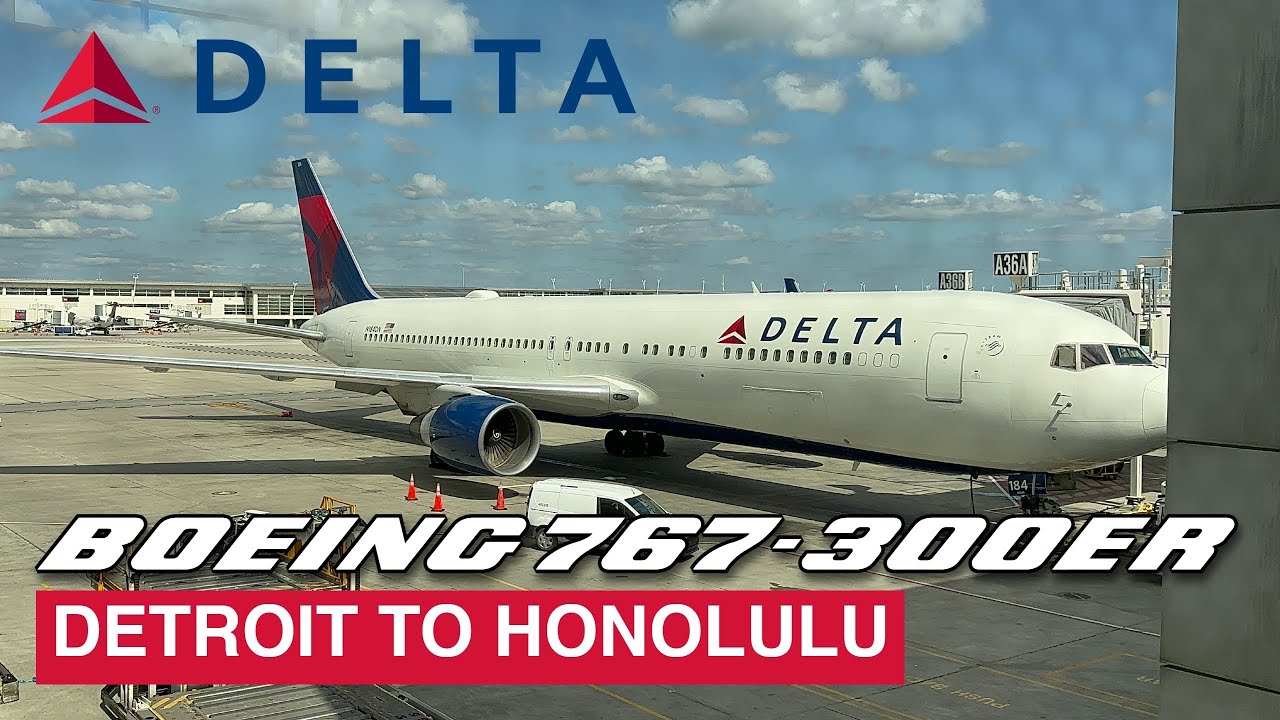 Trip Report Delta Air Lines Boeing 767-300ER Detroit (DTW) to Honolulu (HNL) Main Cabin