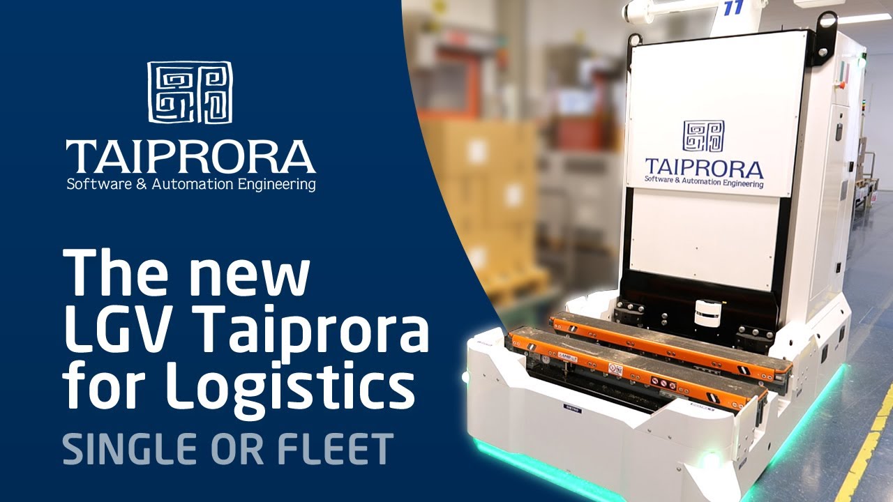 Discover the new Taiprora LGV (Laser Guided Vehicles) for logistics