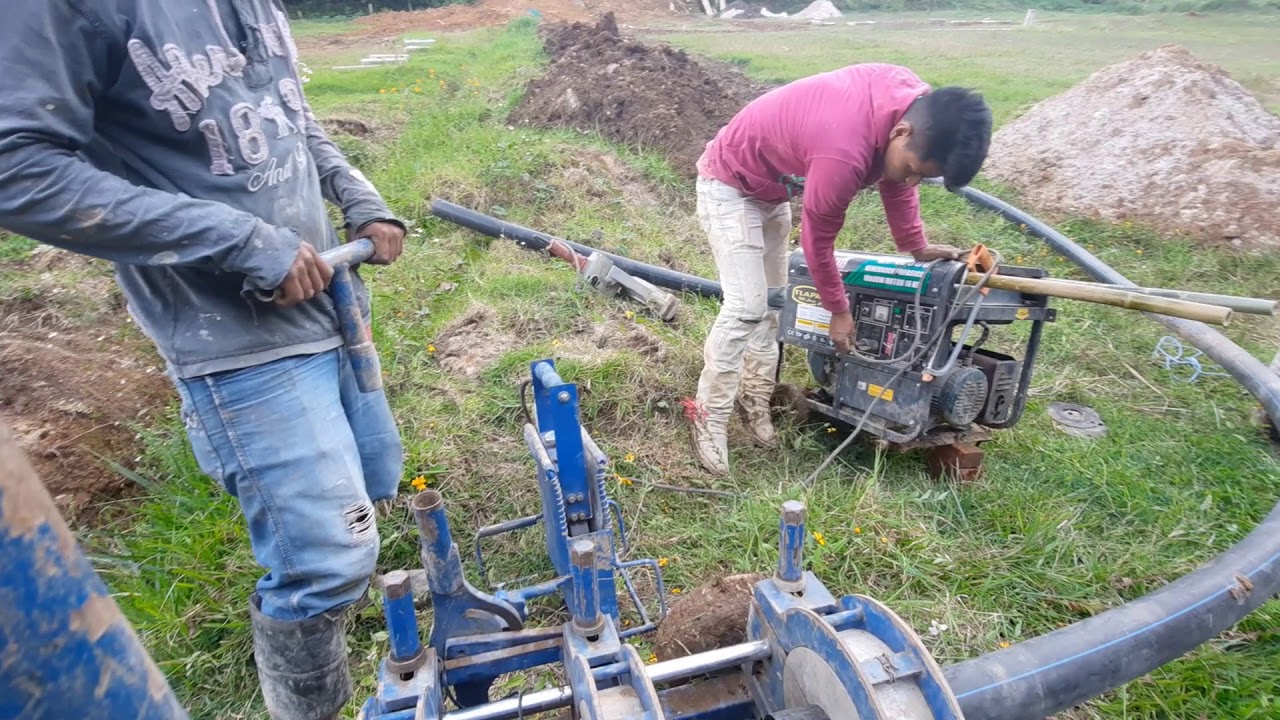 TERMOFUSION EN TUBERIA DE 3 PULGADAS