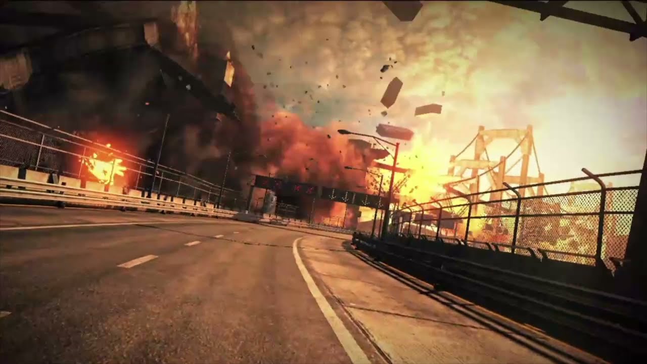 Split/Second Sunset Fire Elite Race