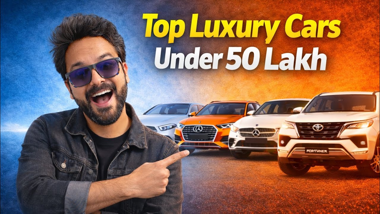 Luxury Cars Under 50 Lakh in India 2026 | German vs Fortuner &ndash; Best Car Under 50 Lakhs