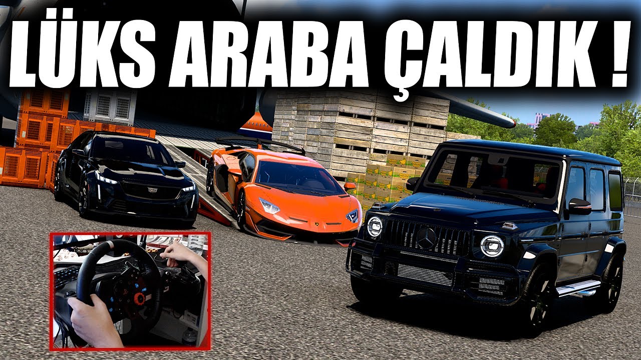 LÜKS ARABANIN ÖNÜNÜ KESİP ÇALDIK !!! ÖLÜM MAFYA !!! ETS 2 MOD 1.48 [ Logitech G29 ]