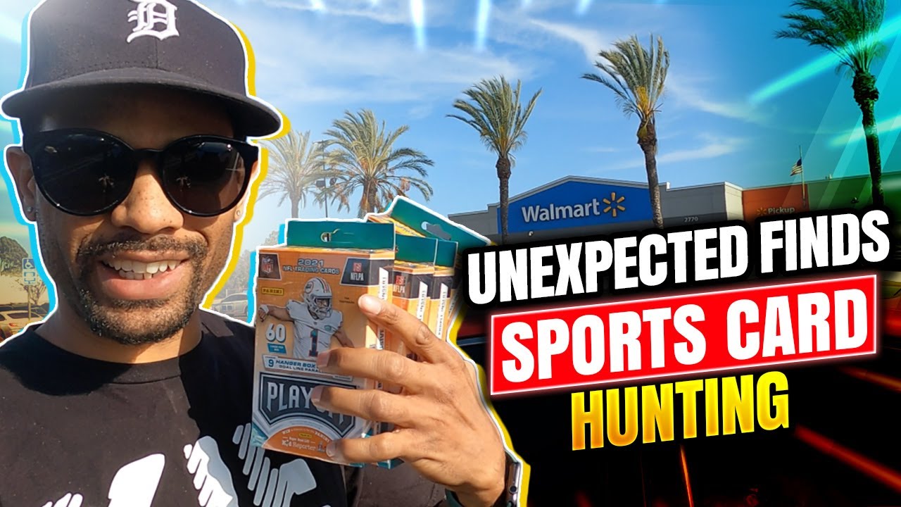Unexpected Finds Sports Card Hunting At Walmart and Walgreens