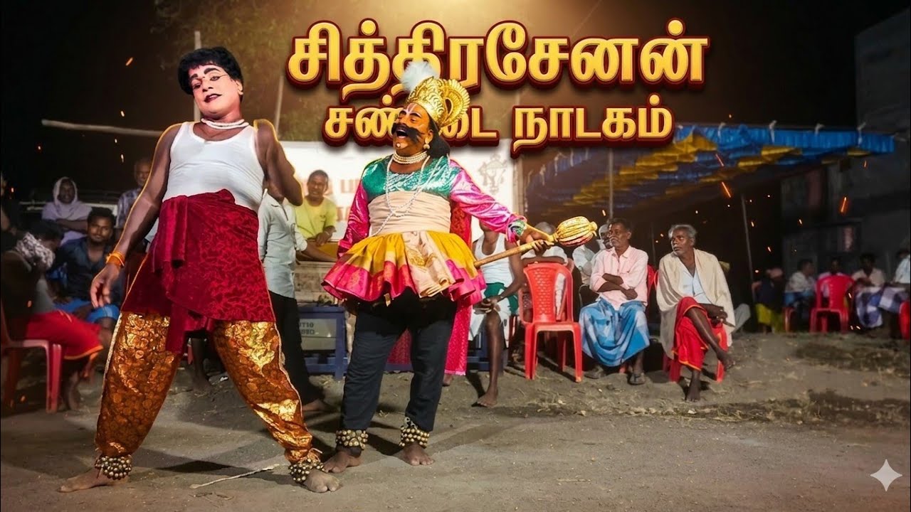 சித்திரசேனன் சண்டை (திரௌபதி விருந்து ) பாகம் -1