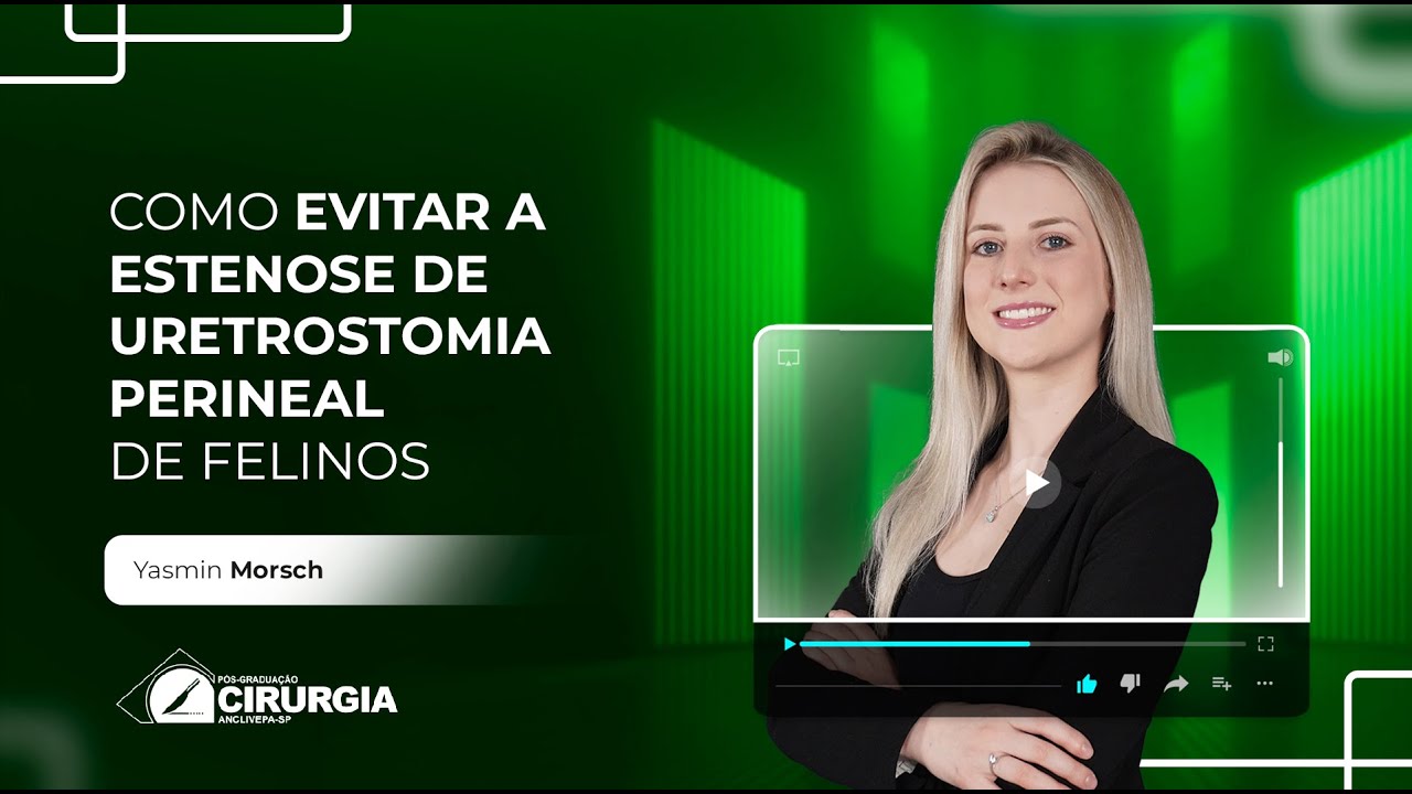 Live #180 - Como Evitar a Estenose de Uretrostomia Perineal de Felinos