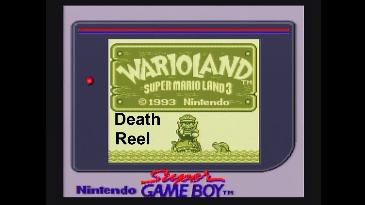 Wario Land: Super Mario Land 3 (GB) Death Reel
