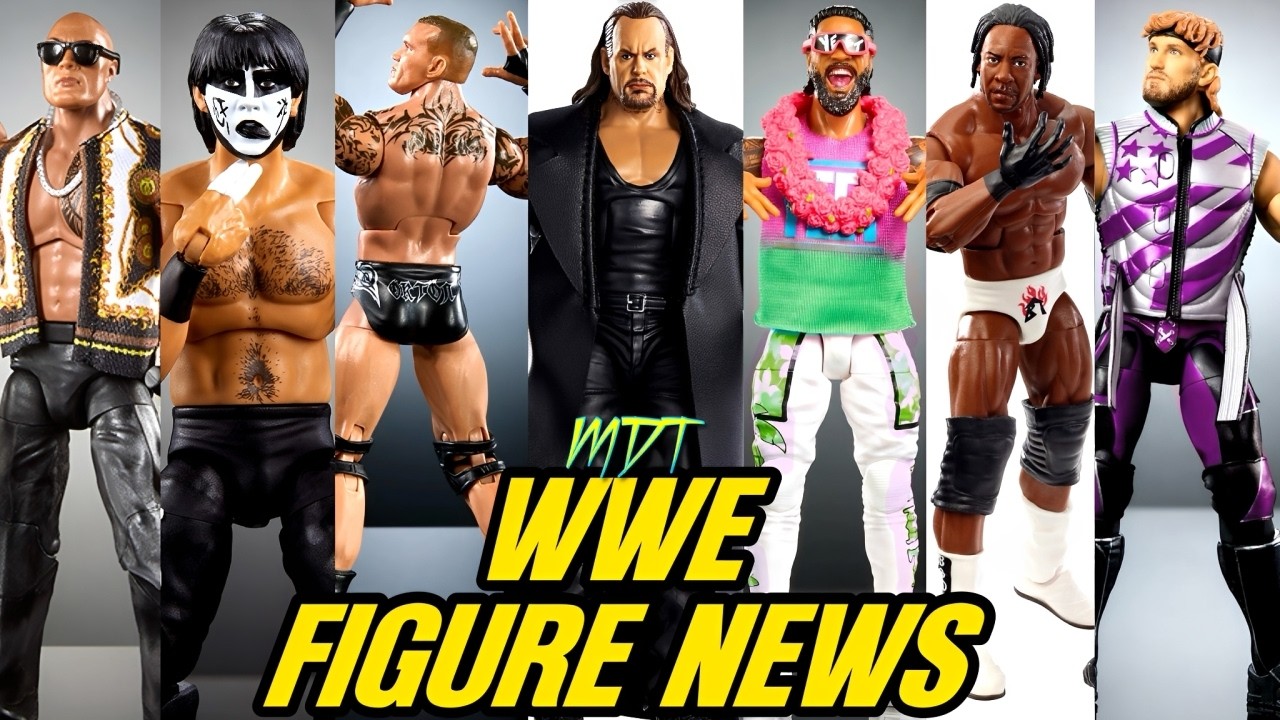 Представлена ​​новая линейка фигурок WWE | Фигурки WWE 2026 года