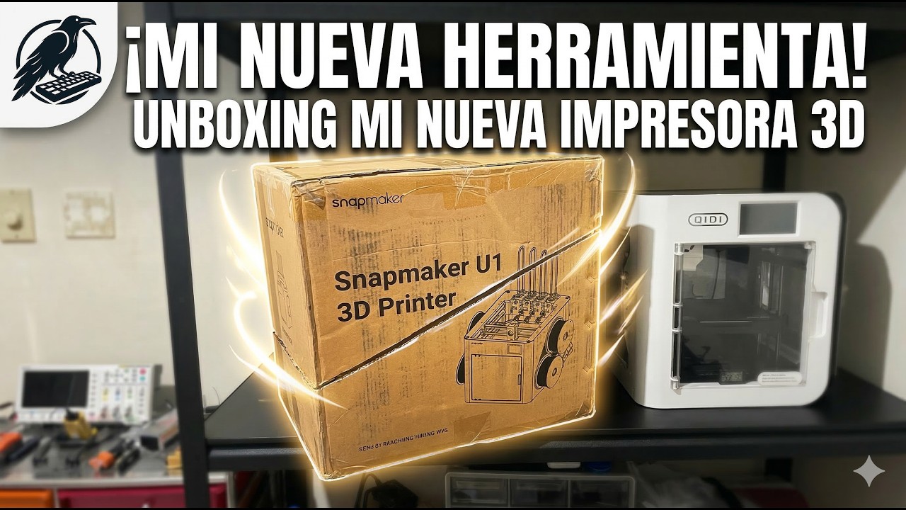 ¡Mi nueva herramienta! - Unboxing & Assembly Snapmaker U1