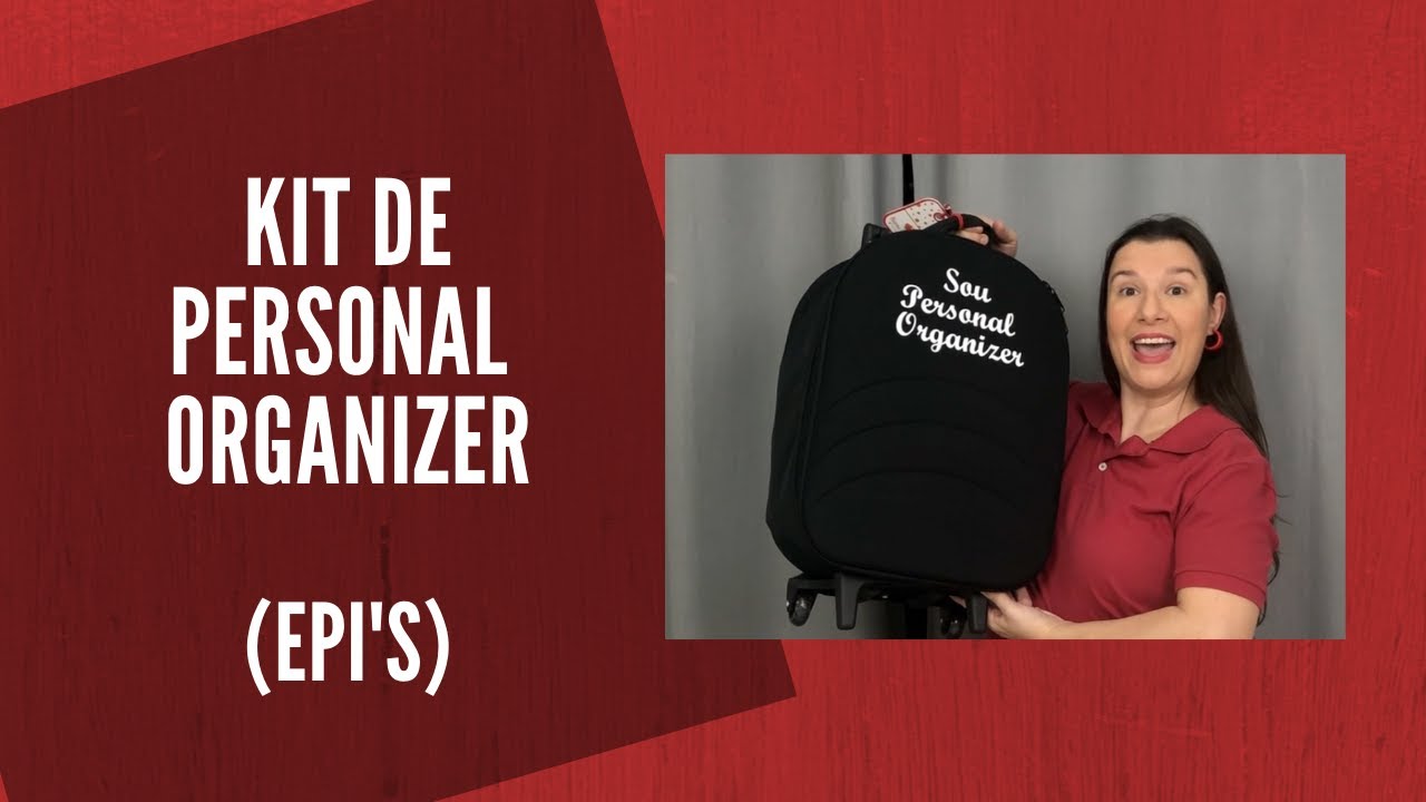 O que tem no KIT DE PERSONAL ORGANIZER (EPI