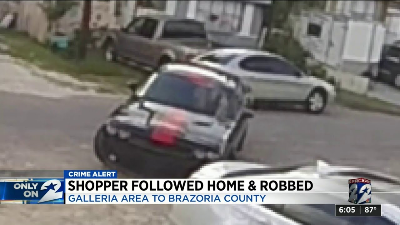 Shopper followed home and robbed