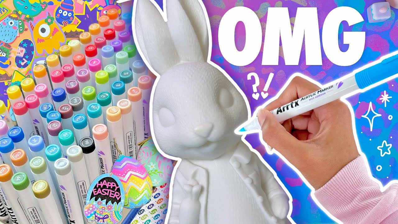 Customising cute things with NEW Arrtx markers!