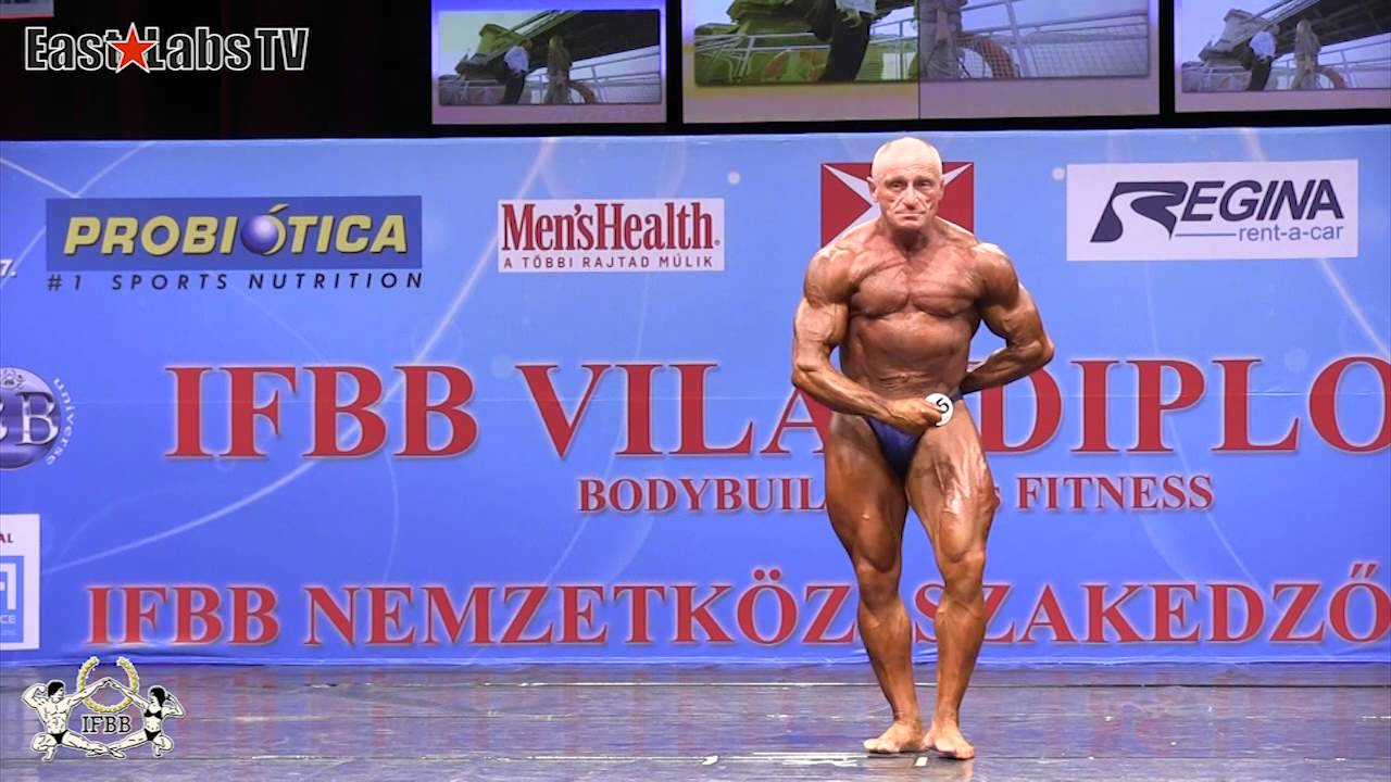 2012 World Championships BUDAPEST   master bodybuilding 50 59y up to 80kg
