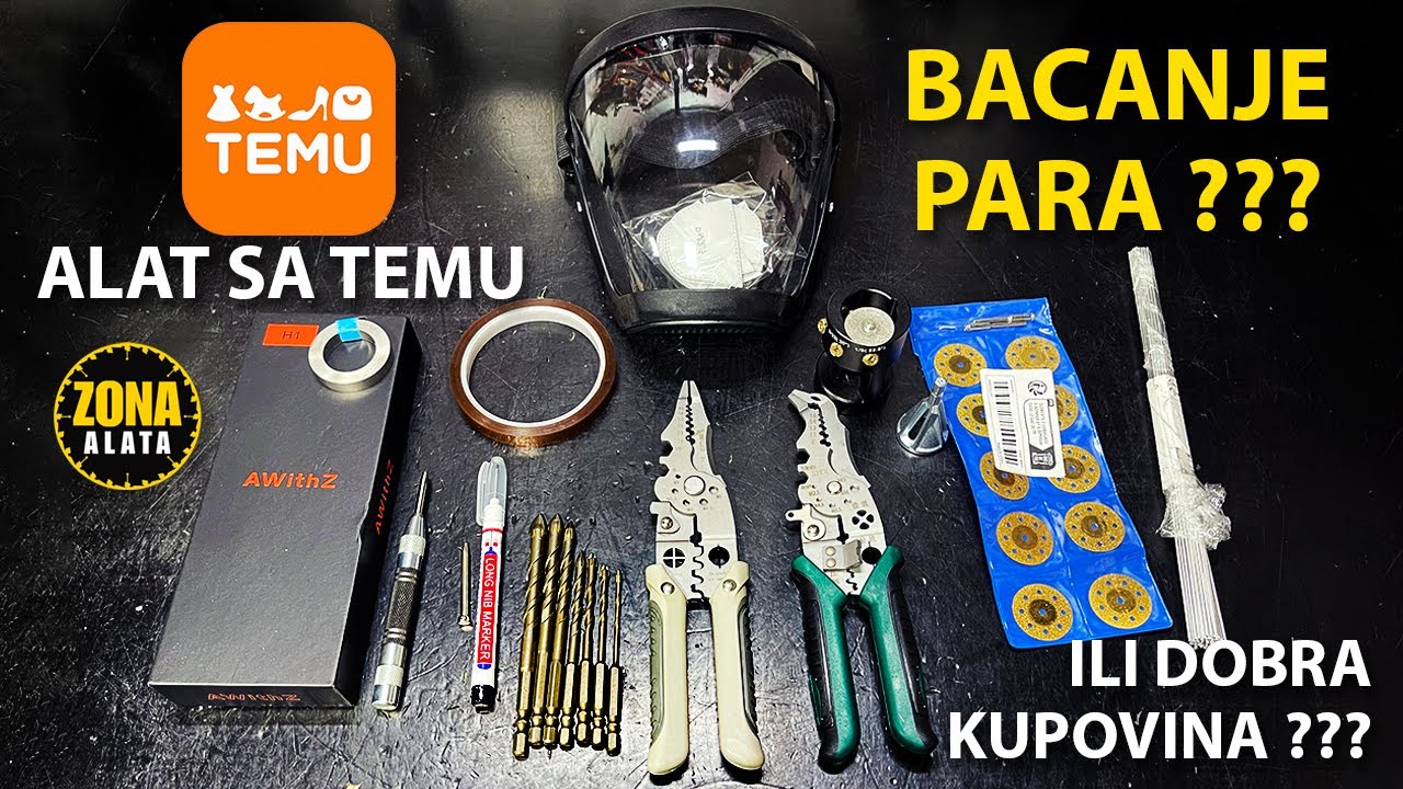 Инструменты от TEMU