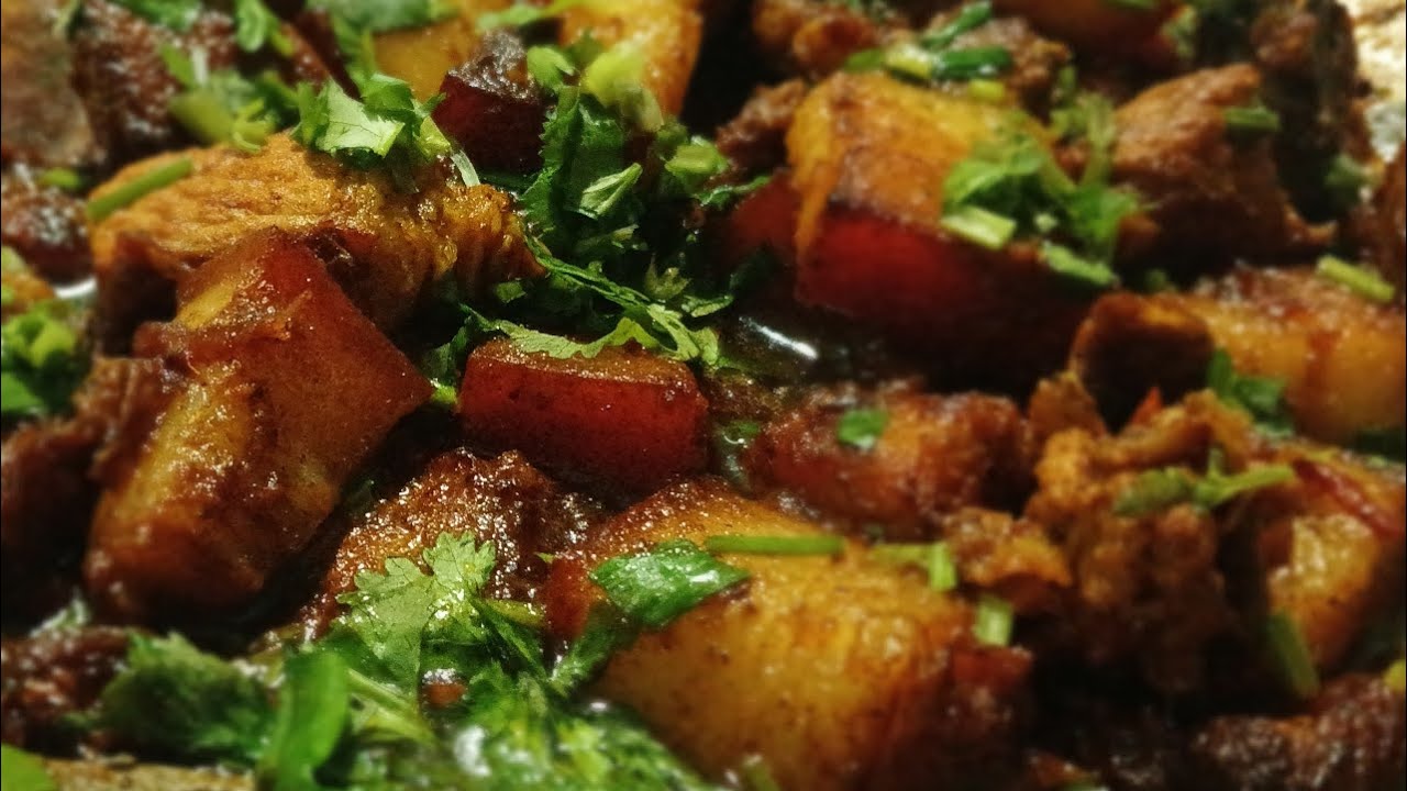 Juicy spicy Pork recipe (bangurko masu)/Nepali style pork recipe #fypyoutube #pork 
