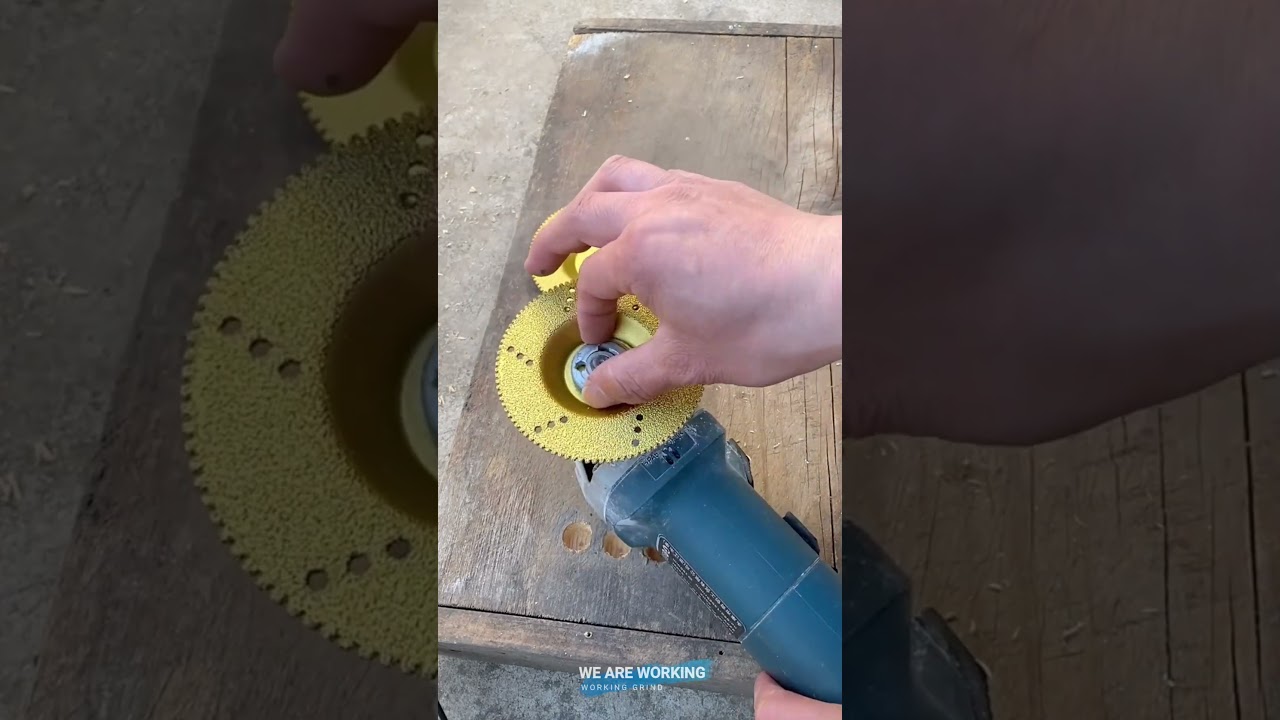 🟡 Vacuum Brazed Cutting & Grinding Disc