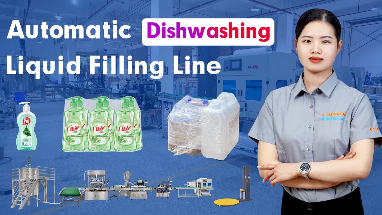 Automatic Liquid Soap Mixing Filling Capping And Labling Machine