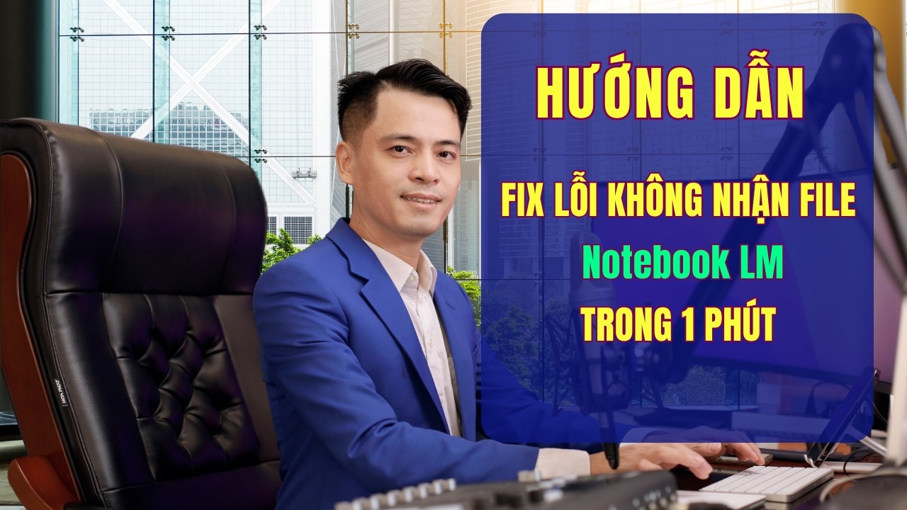 Hướng dẫn chi tiết Fix sửa lỗi Notebook LM bị treo không đọc file trong 1 phút