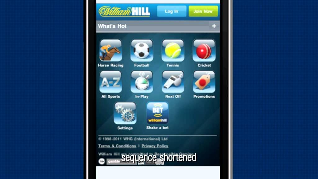 William Hill Mobile TV ad 2011/12 Season