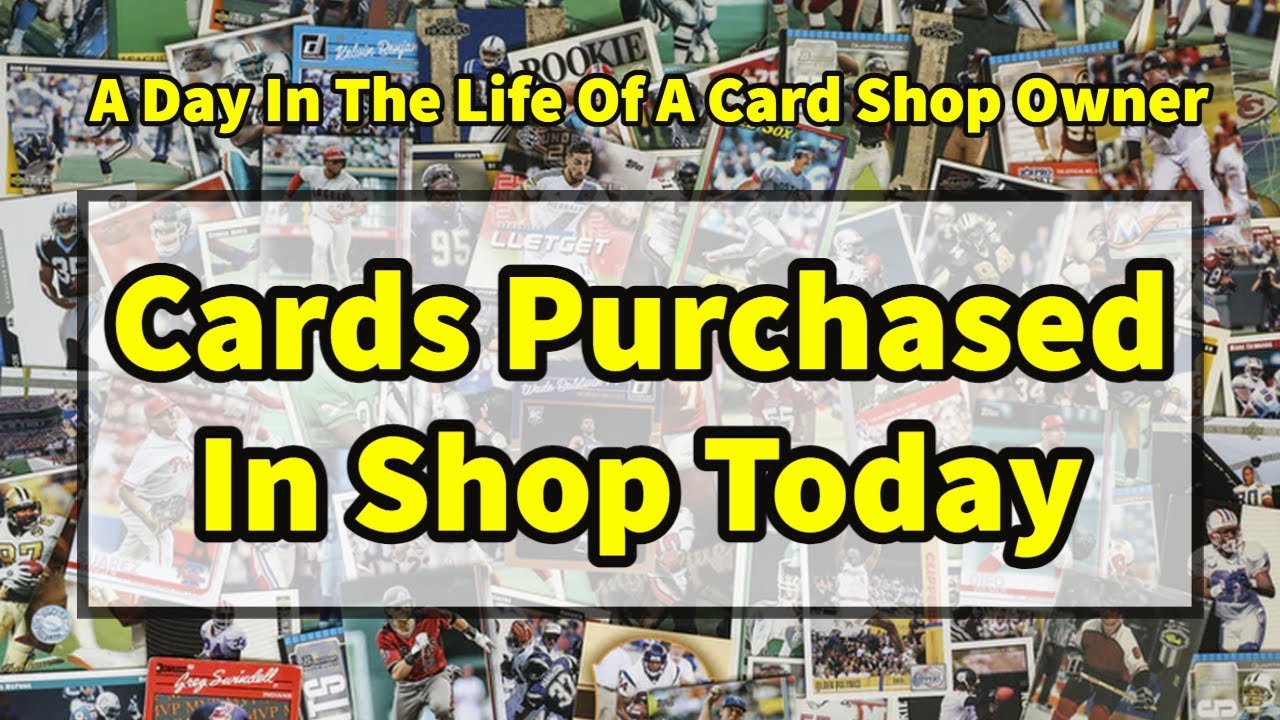 Day In The Life Of A Card Shop Owner! Everything We Bought Today!