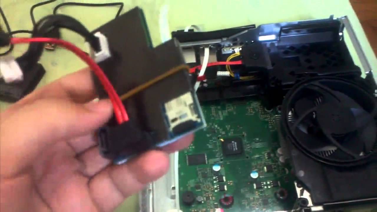 Instalando a xKey no xBox 360 Slim