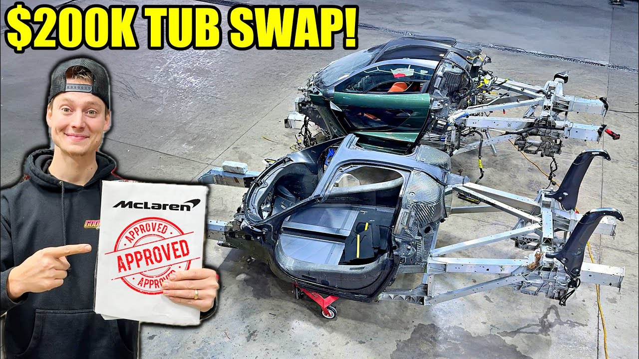 Rebuilding The Rarest Wrecked Mclaren Senna PART 4!!!