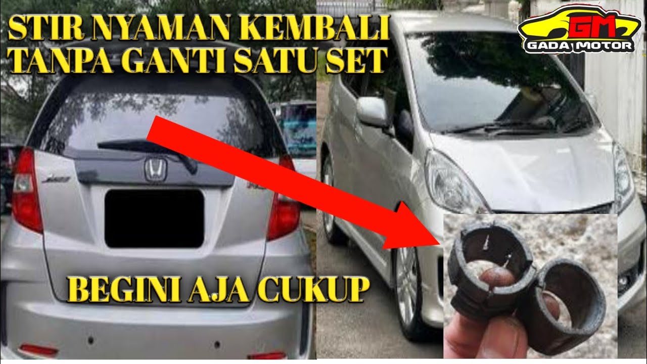 Ganti Bushing Rack Steering EPS - Honda Jazz
