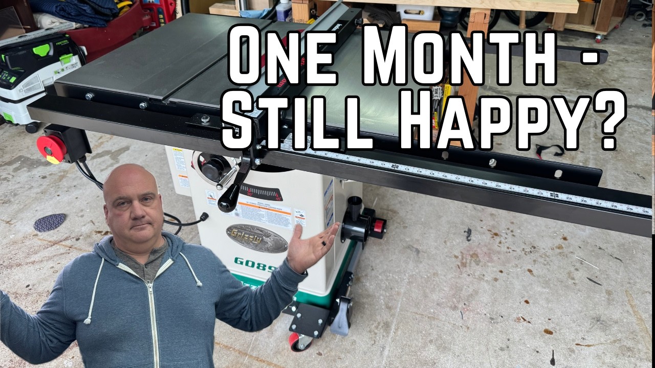 Grizzly G0899 Table Saw — My 1-Month Review (The Good, The Bad & The Sawdust)
