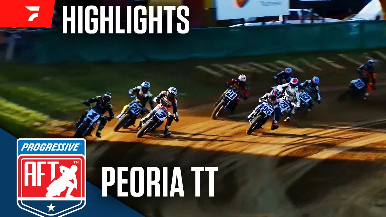 American Flat Track at Peoria TT 7/28/24 | Highlights