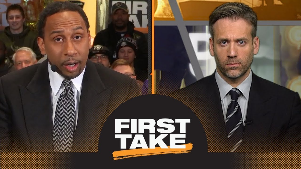 LeBron James open to meeting with Warriors? Stephen A. and Max debate | First Take | ESPN