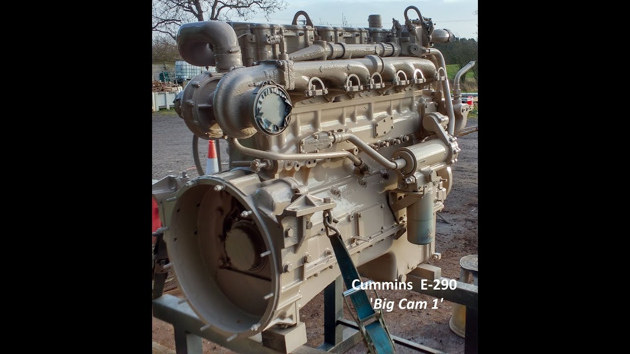Foden S95 Restoration (part six) Engine re-fit.  Warning contains industrial language.