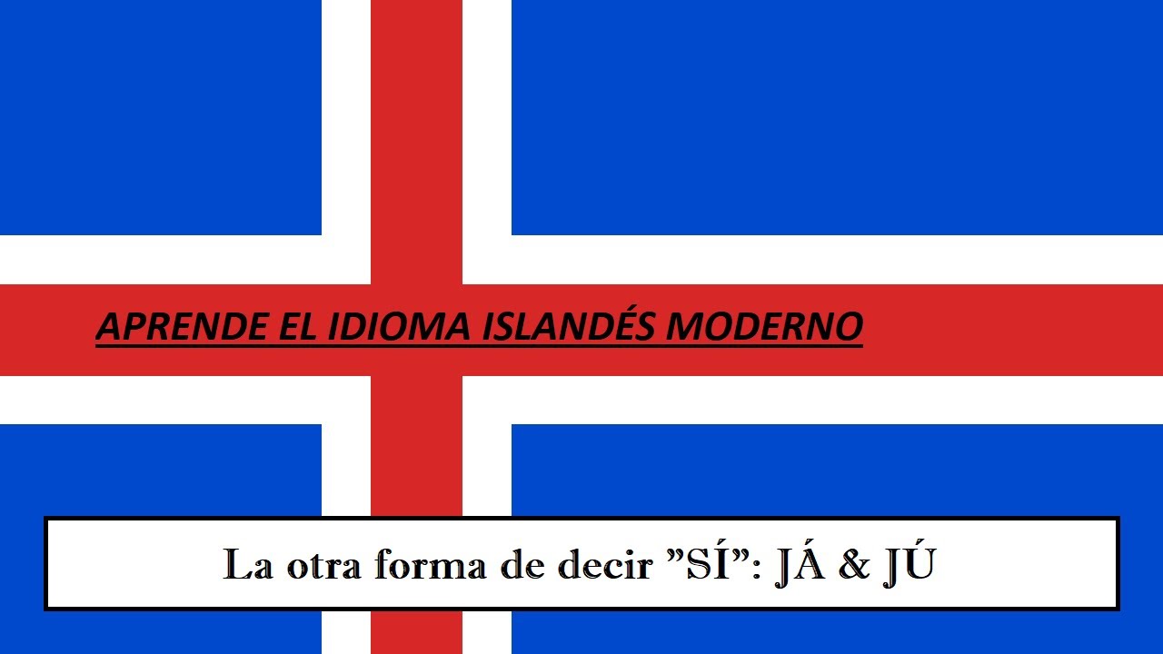 Изучай современный исландский язык 🇮🇸 Другой способ ответить «да» на вопросы