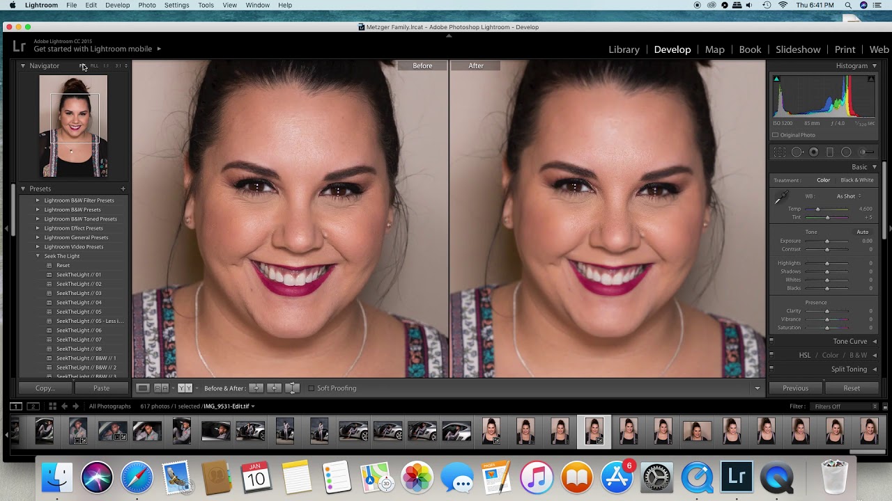 How To Remove Blemishes in Lightroom Tutorial