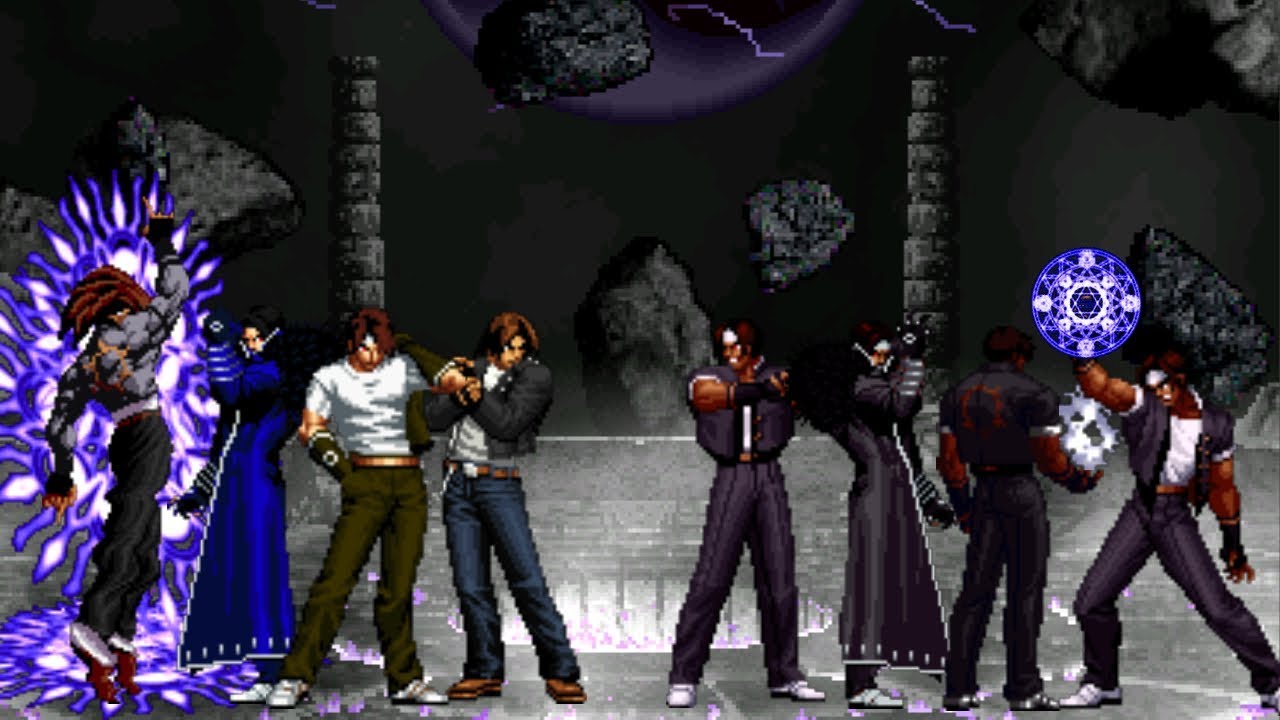 [KOF Mugen] Kyo Team VS. Kusanagi Team