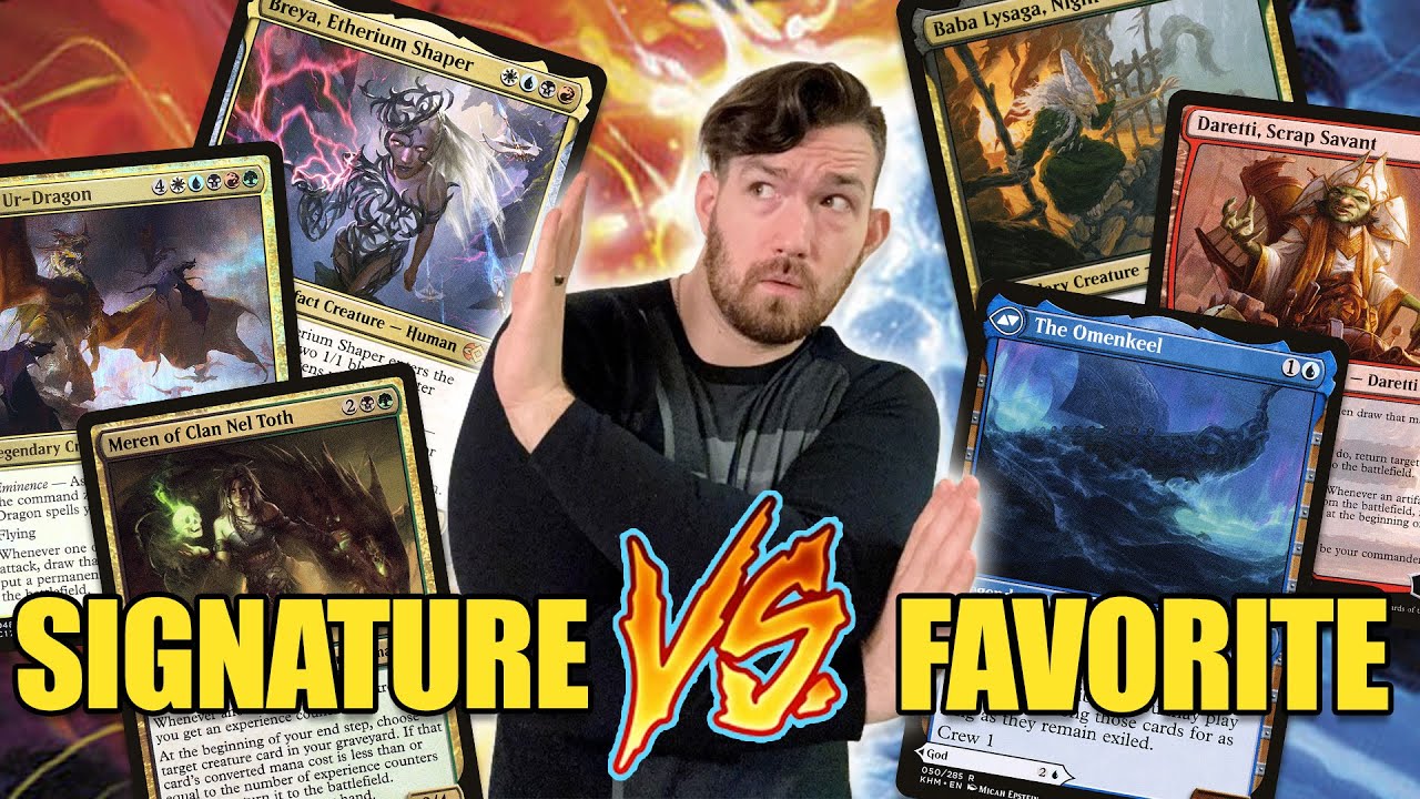 Signature Decks VS Favorite Decks | Commander | Magic: the Gathering
