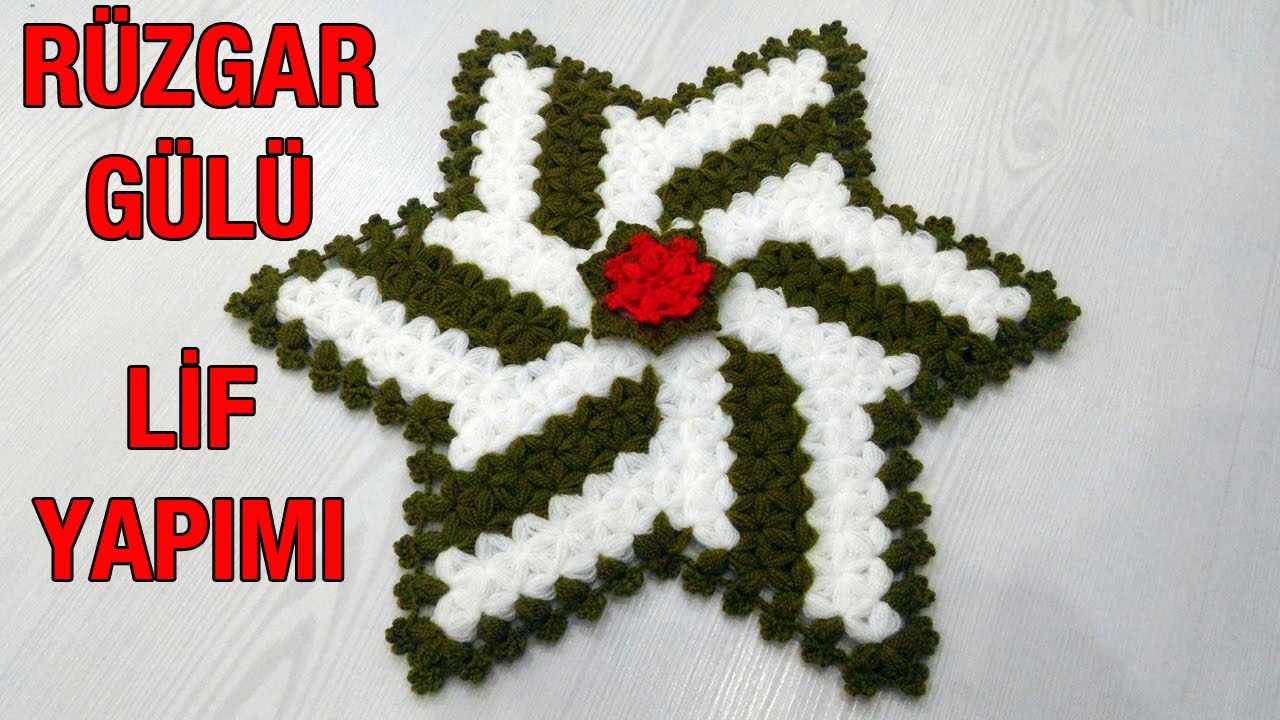 Rüzgar Gülü Lif Yapımı