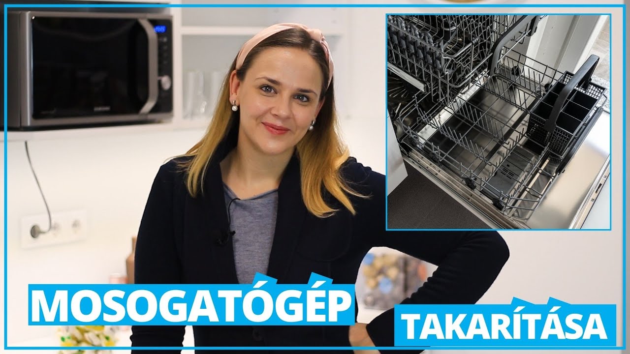 Mosogatógép tisztítása házilag | takarítás motiváció