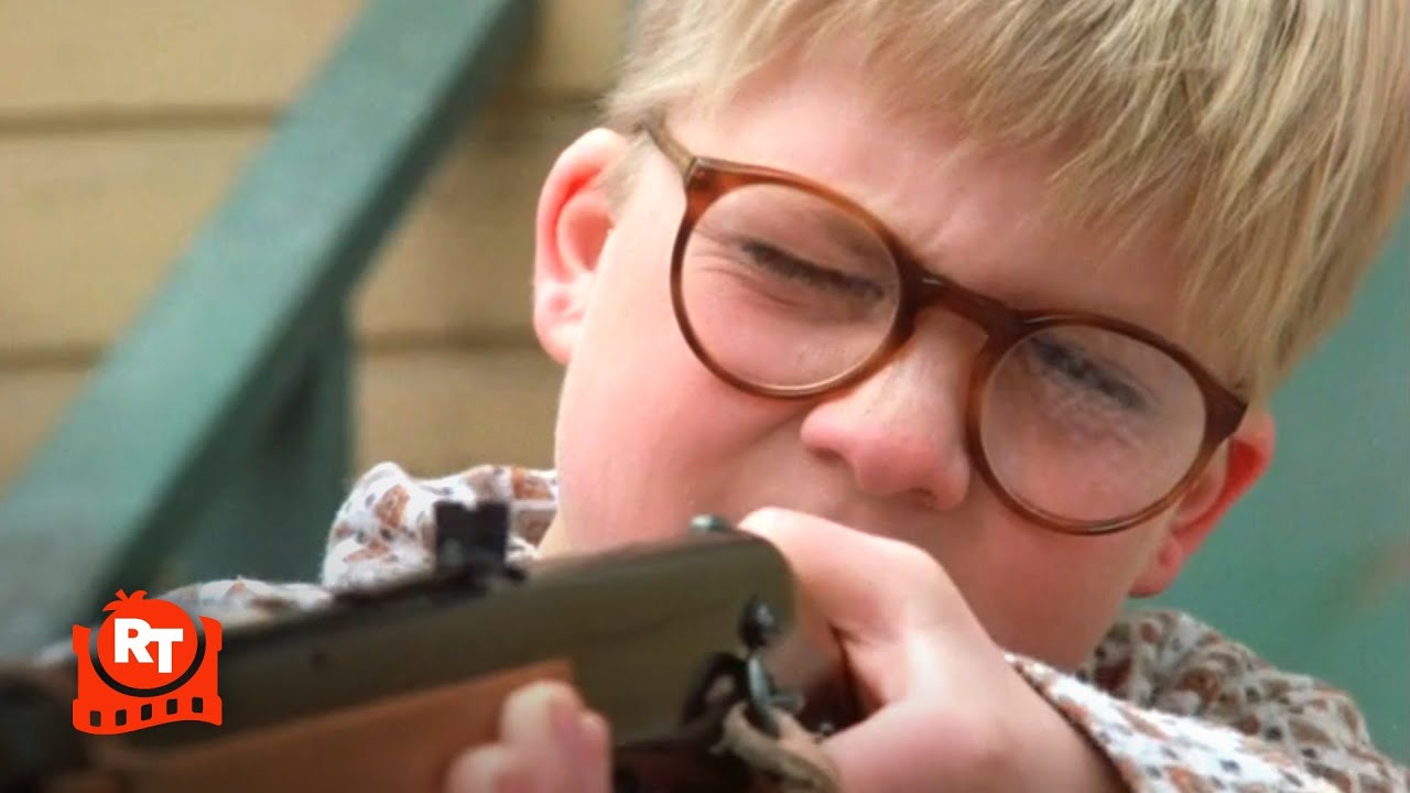 A Christmas Story (1983) - Ralphie Shoots His Eye Out Scene | Movieclips