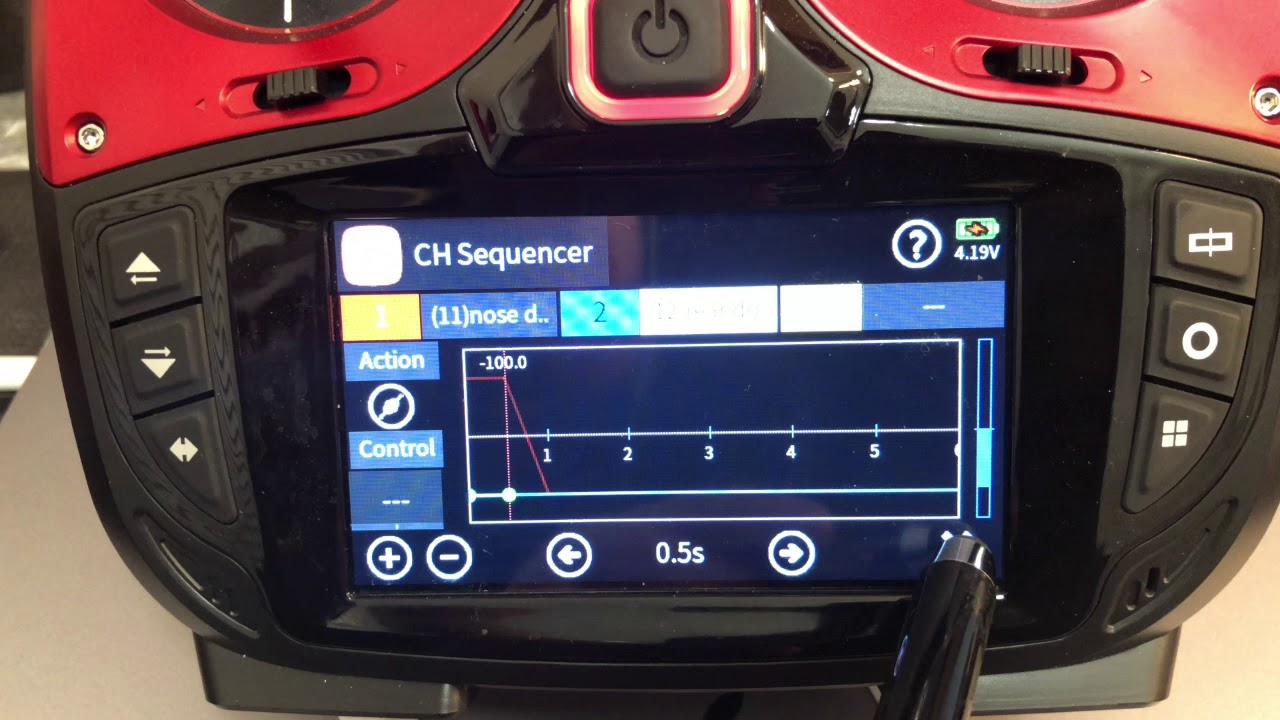 Graupner MZ-32 Sequencer example