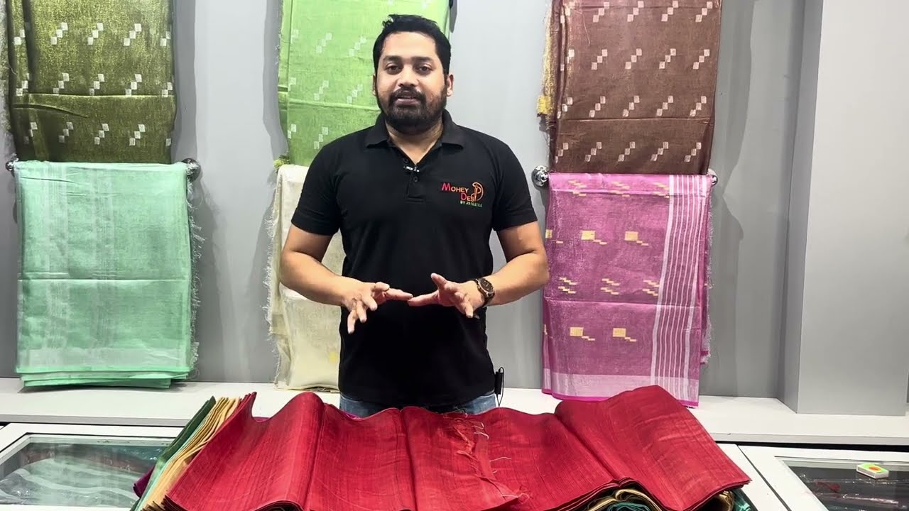 diffrence between tussar and tussar ghicha silk sarees/How To check Original Tussar Watch Full Video