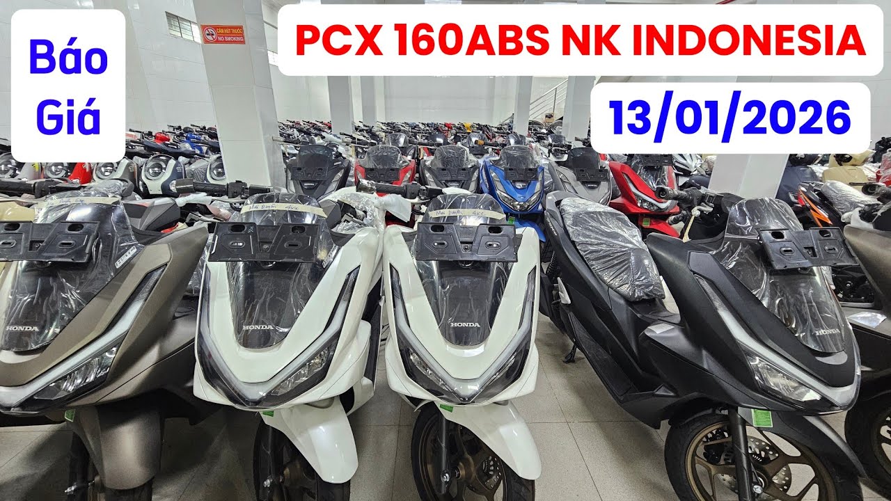 Báo giá PCX 160ABS NK Indonesia ngày 13/01/26 tại CH Mai Duyên. Khải Phạm #pcx #160 #pcx160 #ship 