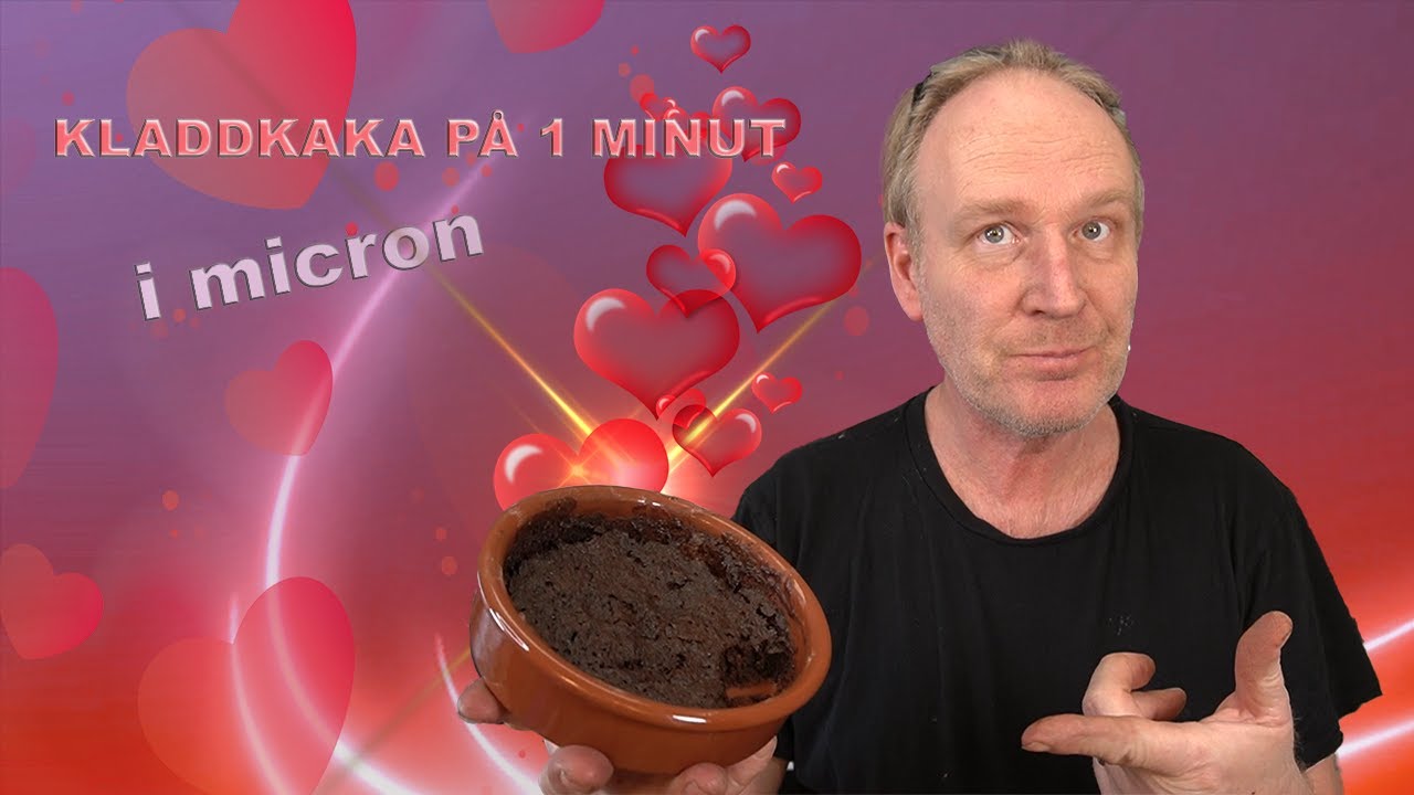 Kladdkaka på 1 minut i micron viral kaka från tiktok