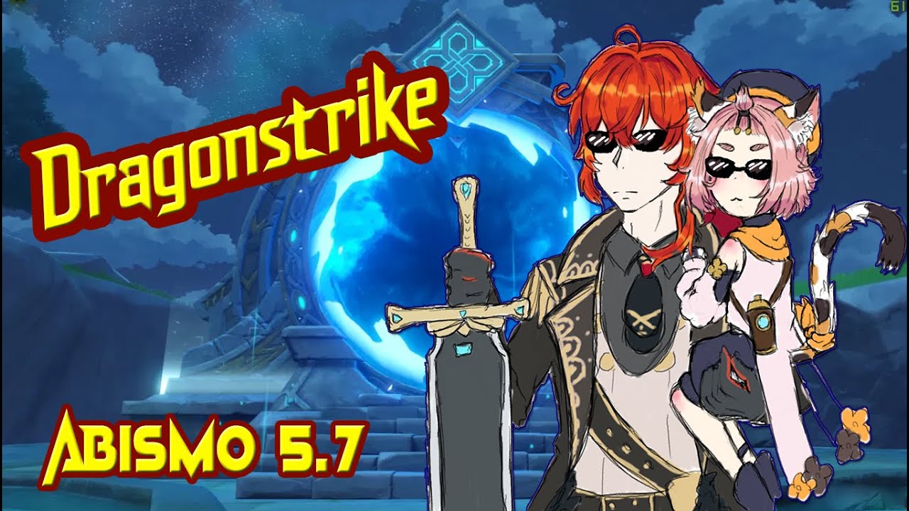 Diluc Dragonstrike - Spiral Abyss 5.7 top half