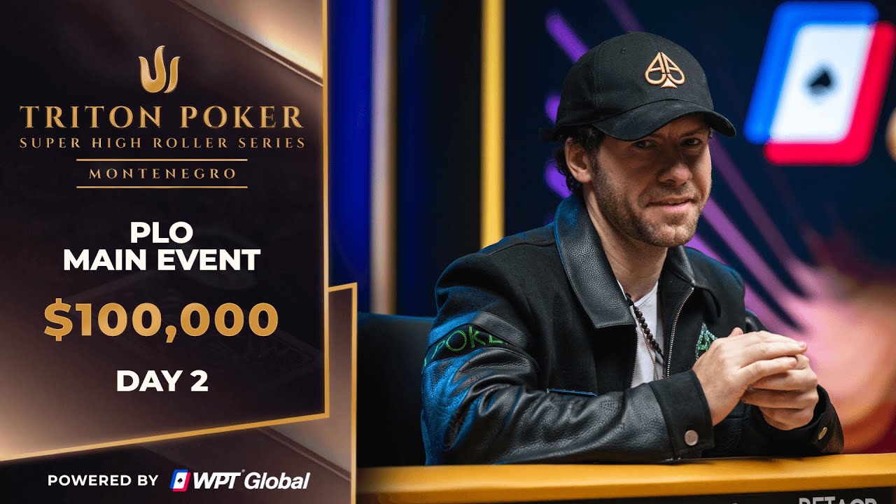 $100K PLO Main Event &ndash; Event #15, Day 2 | Triton Poker Series Montenegro 2025