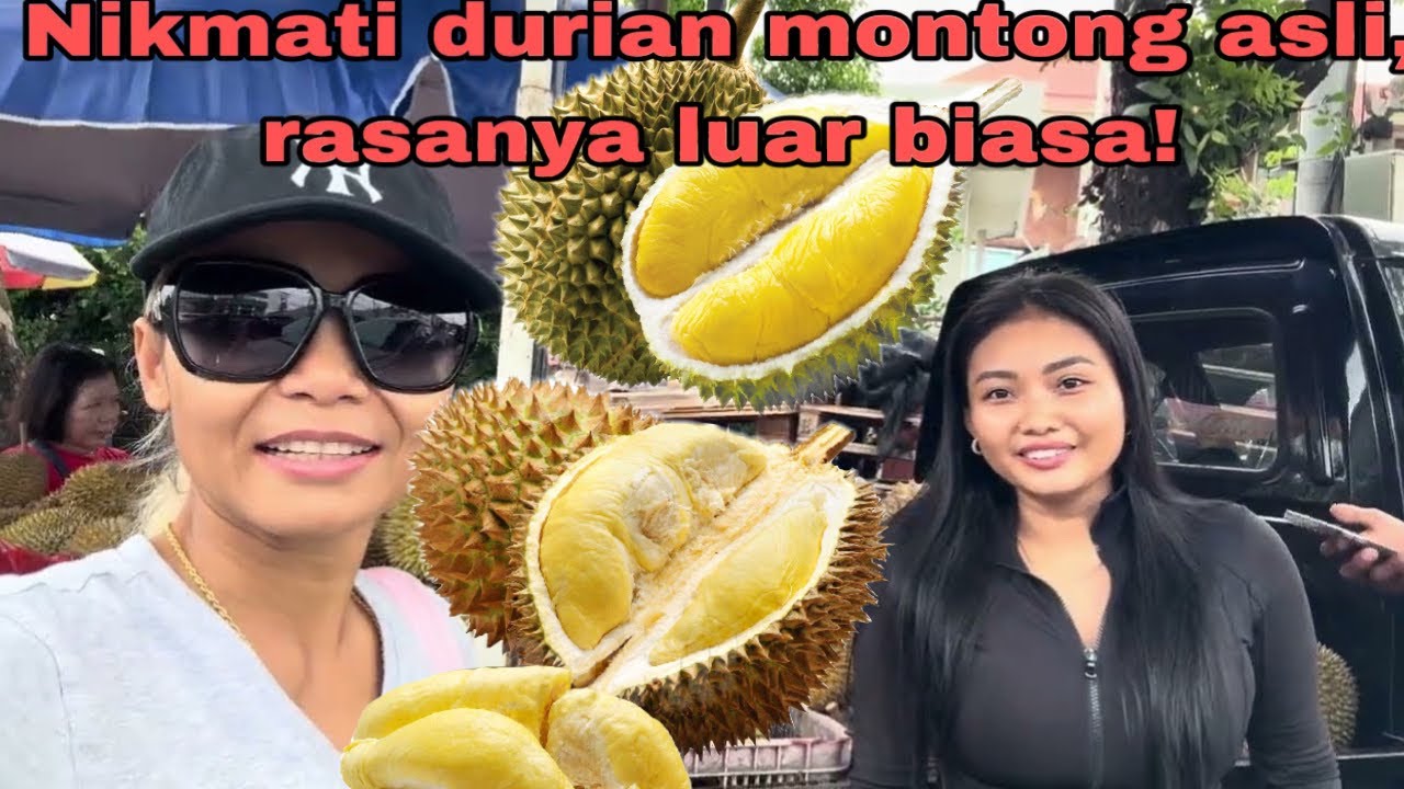 Makan durian montong legit harga selangit bersama temen temen