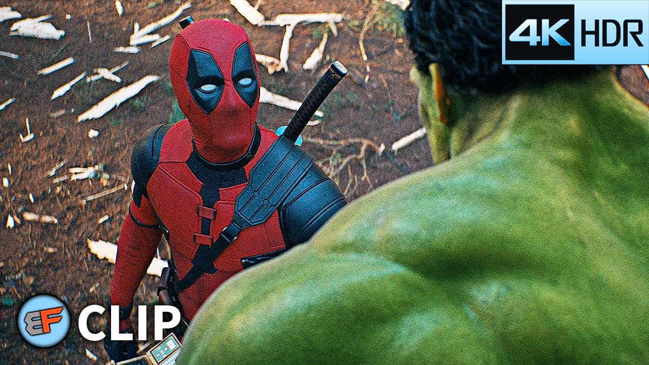 Wolverine vs Hulk - The Cavillrine Scene | Deadpool & Wolverine (2024) 4K HDR Movie Clip