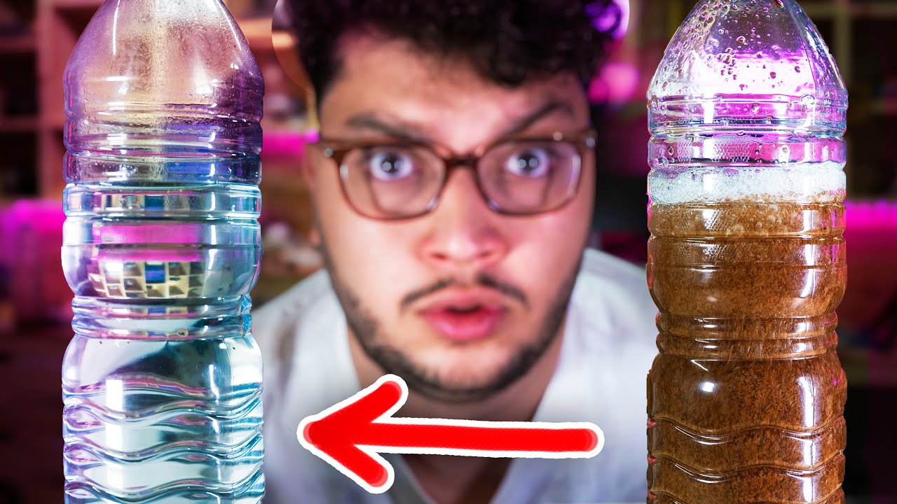 جربت مسحوق تنظيف المياه السحري