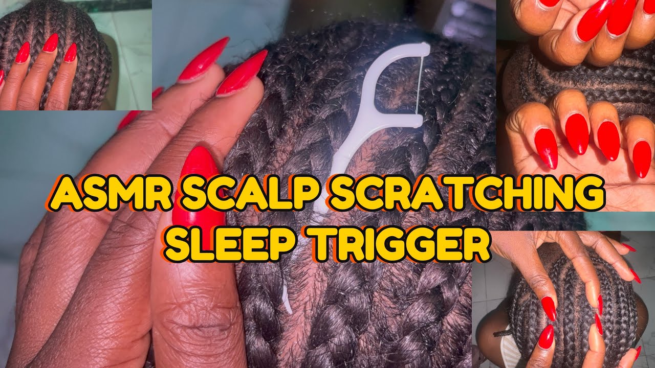 ASMR SCALP SCRATCHING | SLEEP TRIGGER 