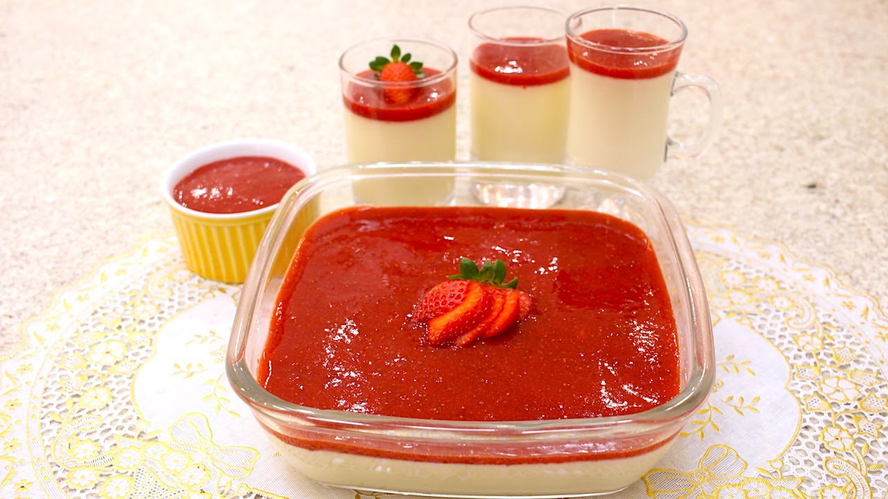 SOBREMESA NA TRAVESSA - PANNACOTTA - MEGA FÁCIL - DELICIOSA - RÁPIDA - É SÓ MEXER - Isamara Amâncio