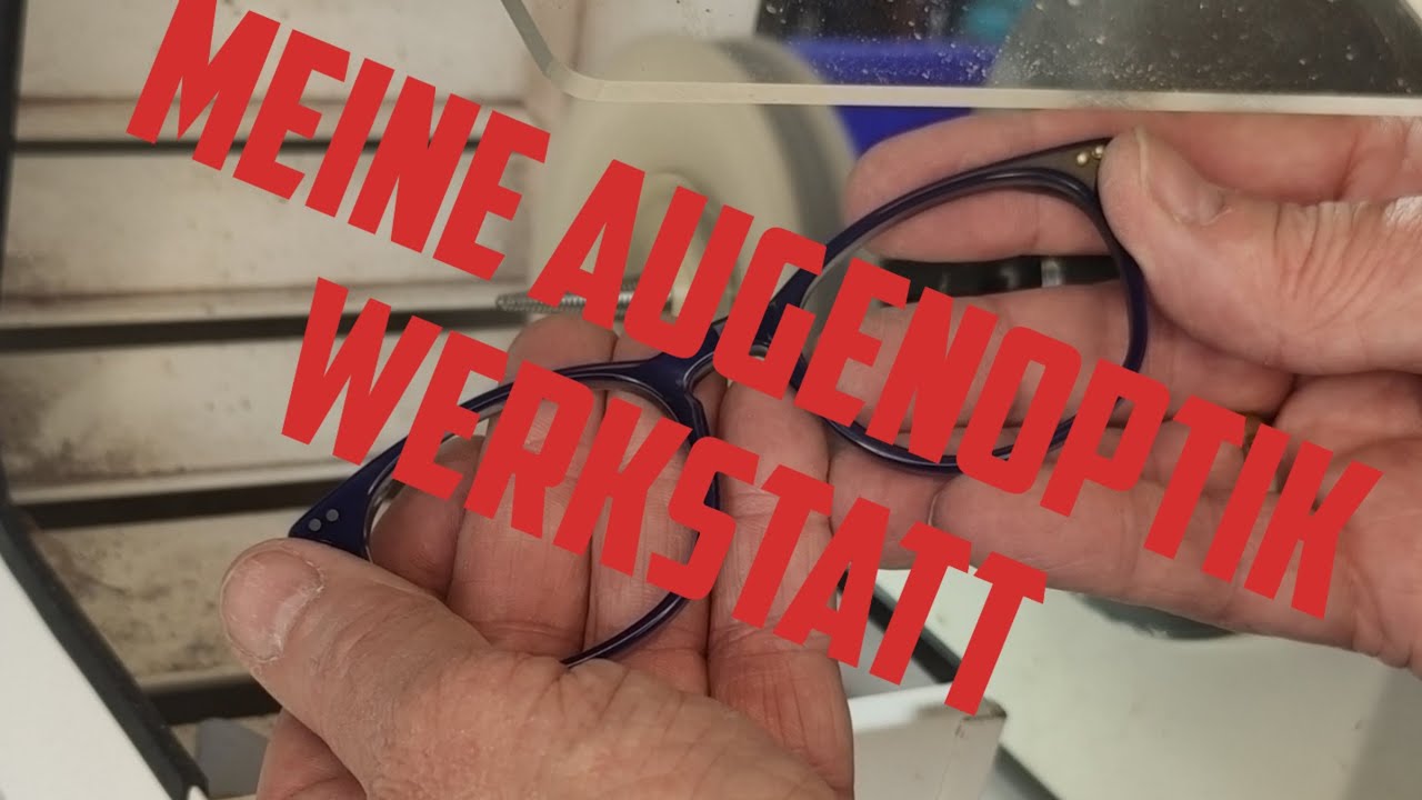 Wertige Acetat Brille aufpolieren - hier eine Lunor