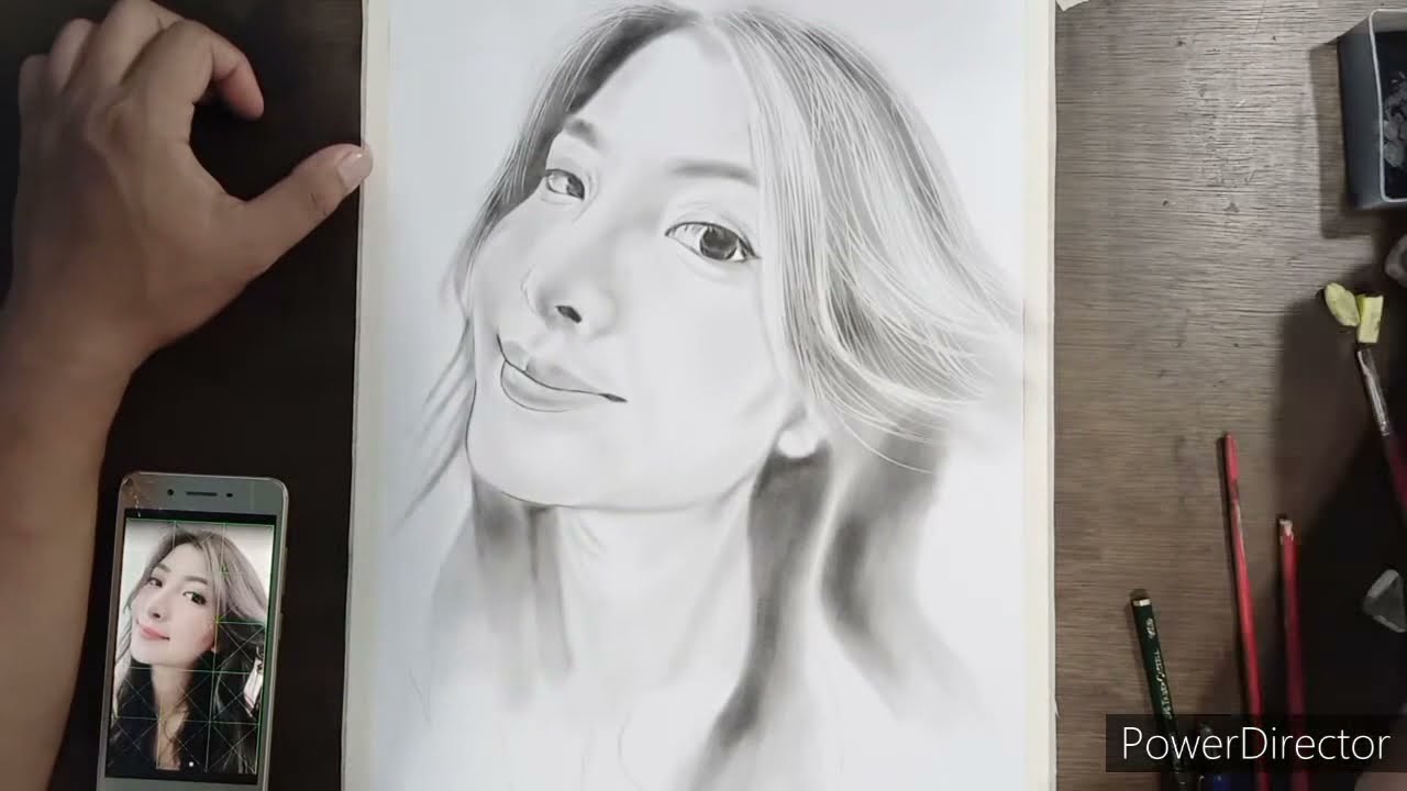 Catherine Lim-Artwork-Charcoal portrait(re-uploaded)